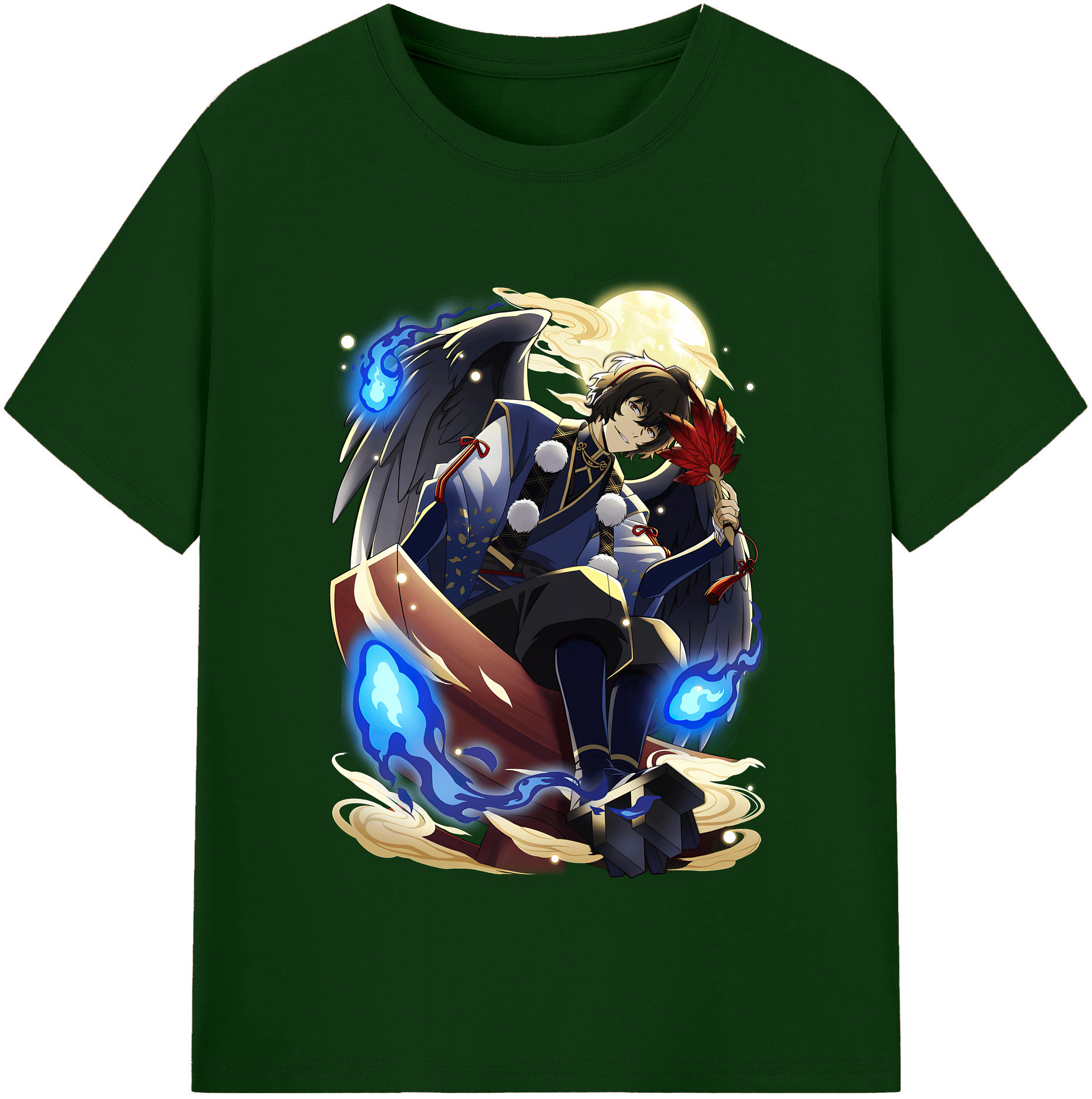 （画像用） 文豪ストレイドッグス Bungo Stray Dogs 綿100％半袖Tシャツ（フロントプリント）